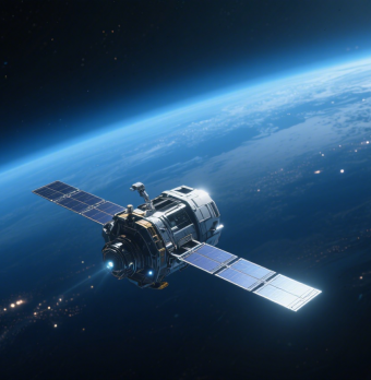 生成卫星通信图片
